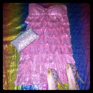 Cute pink going out dress